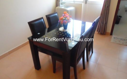 2 BEDROOMS APARTMENT FOR RENT/SALE CLOSED BACK BEACH VUNG TAU CITY B182