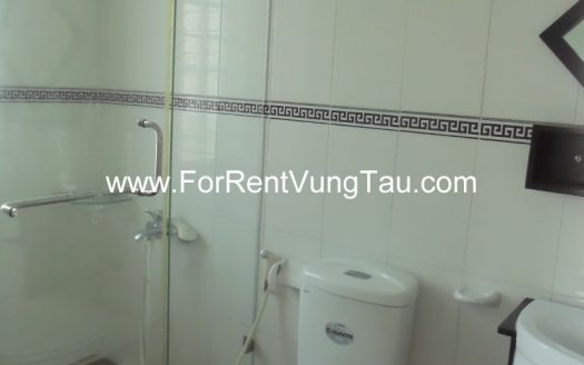 WHITE HOUSE FOR RENT AND SALE IN BACK BEACH AREA, VUNG TAU CITY B143