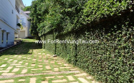 GREEN VILLA FOR RENT IN VUNG TAU CITY B12